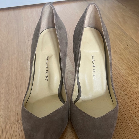 Sarah Flint Suede Pumps in Brown Size 36 ( US 6 )